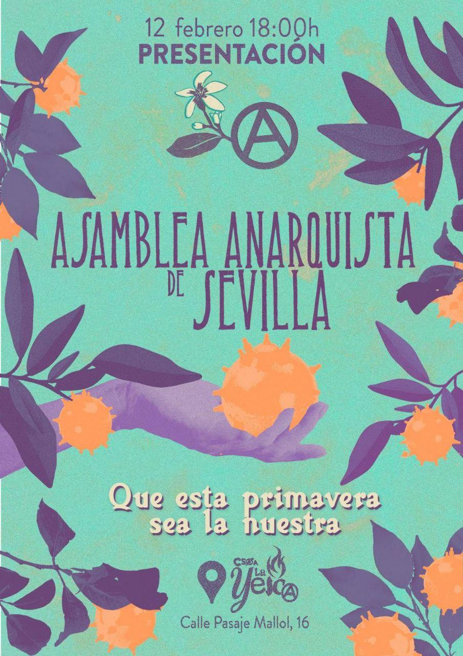 ¡Presentación de la Asamblea Anarquista! – 12.02.2026